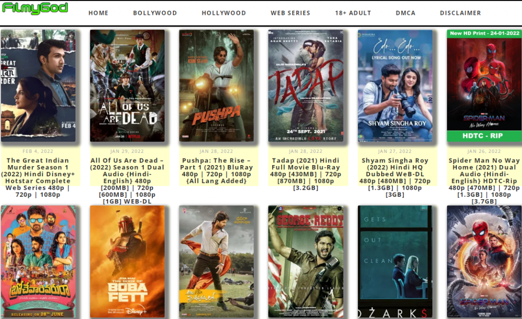 Filmygod movies download
