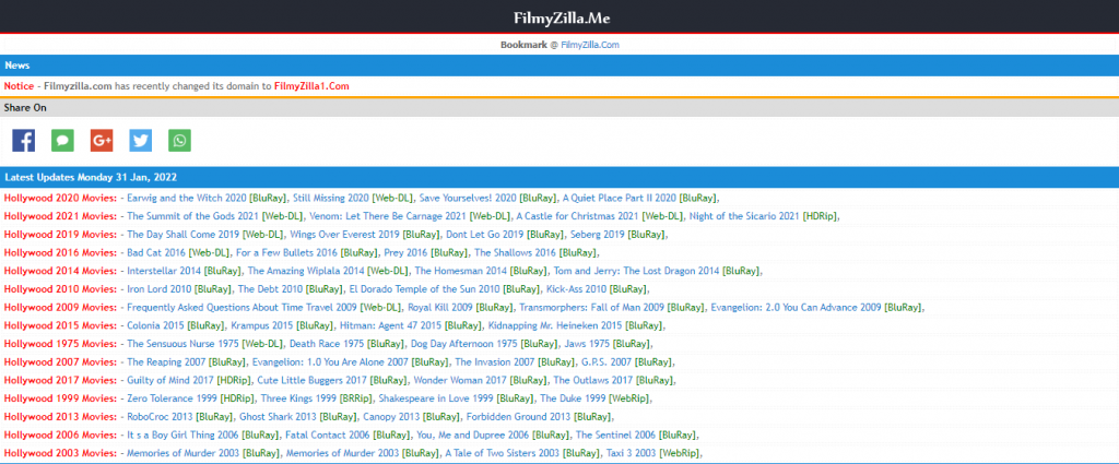 FilmyZilla movie download